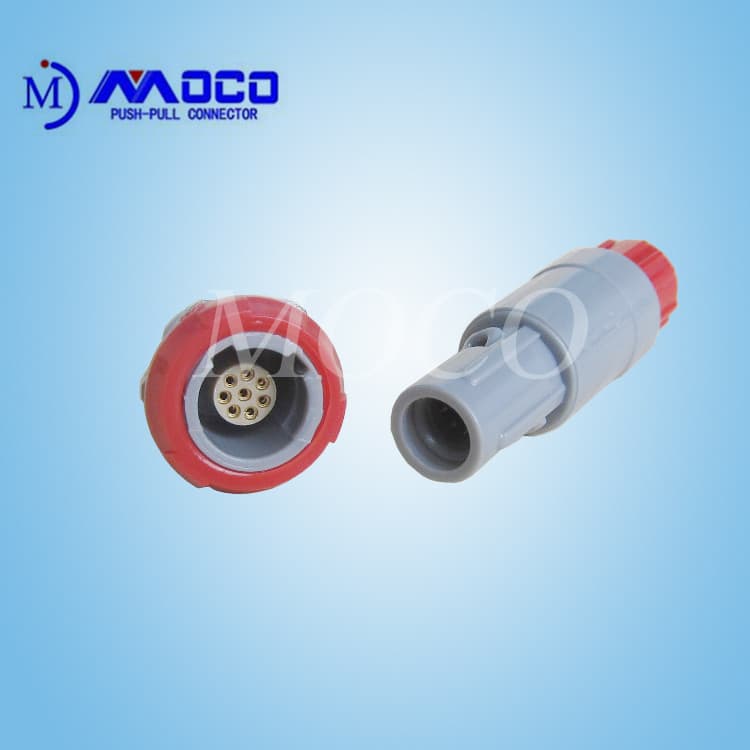 8 pin 10 pin female and male plastic quick connector China manufactor